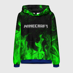 Толстовка-худи мужская MINECRAFT, цвет: 3D-синий