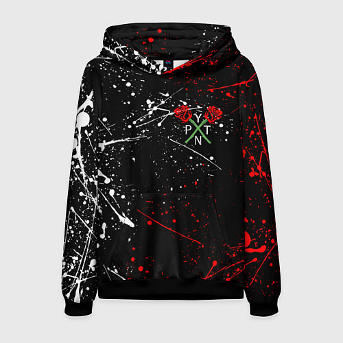 Мужская толстовка Payton Moormeier: TikTok / 3D-Черный – фото 1