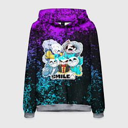 Толстовка-худи мужская UNDERTALE, цвет: 3D-меланж