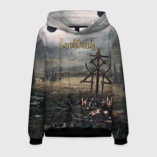 Мужская толстовка Lorna Shore - Immortal / 3D-Черный – фото 1
