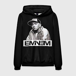 Толстовка-худи мужская Eminem, цвет: 3D-черный