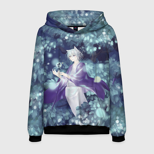 Мужская толстовка Tomoe Kamisama / 3D-Черный – фото 1