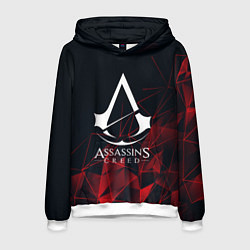 Толстовка-худи мужская ASSASSINS CREED, цвет: 3D-белый