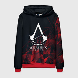 Толстовка-худи мужская ASSASSINS CREED, цвет: 3D-красный