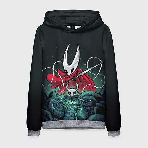 Мужская толстовка Hollow Knight / 3D-Меланж – фото 1