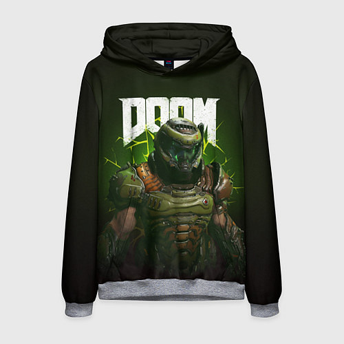 Мужская толстовка Doom Eternal / 3D-Меланж – фото 1