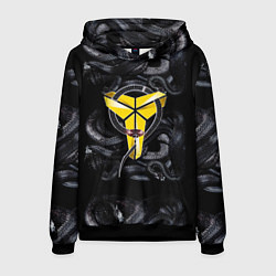Толстовка-худи мужская Los Angeles LakersKobe Bryan, цвет: 3D-черный