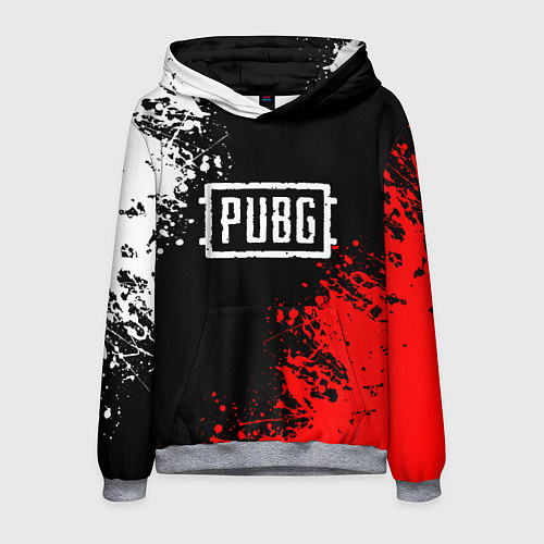 Мужская толстовка PUBG / 3D-Меланж – фото 1
