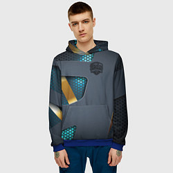 Толстовка-худи мужская League of Legends, цвет: 3D-синий — фото 2