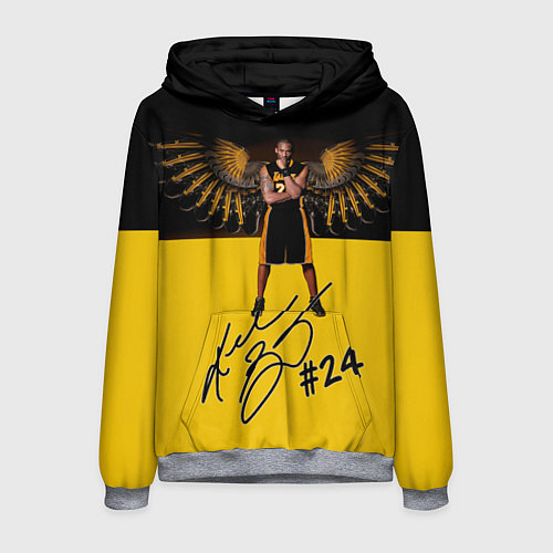 Мужская толстовка Kobe Bryant / 3D-Меланж – фото 1