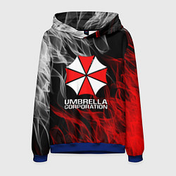 Толстовка-худи мужская UMBRELLA CORP, цвет: 3D-синий