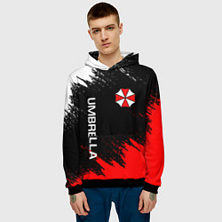 Толстовка-худи мужская UMBRELLA CORP, цвет: 3D-черный — фото 2