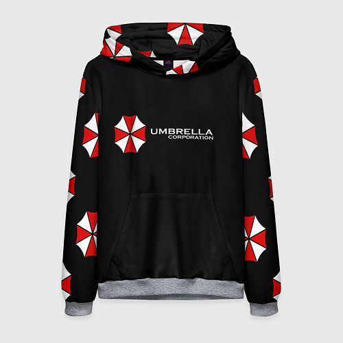 Мужская толстовка Umbrella Corporation / 3D-Меланж – фото 1