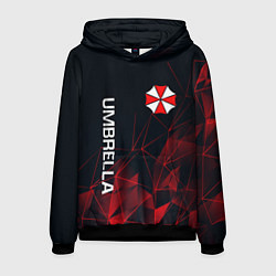 Толстовка-худи мужская UMBRELLA CORP, цвет: 3D-черный