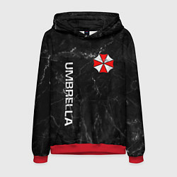 Толстовка-худи мужская UMBRELLA CORP, цвет: 3D-красный