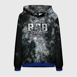 Толстовка-худи мужская ВДВ, цвет: 3D-синий