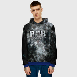 Толстовка-худи мужская ВДВ, цвет: 3D-синий — фото 2