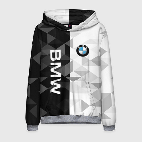 Мужская толстовка BMW / 3D-Меланж – фото 1