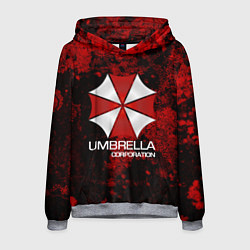 Толстовка-худи мужская UMBRELLA CORP, цвет: 3D-меланж