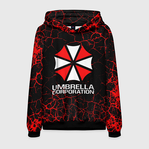 Мужская толстовка UMBRELLA CORPORATION / 3D-Черный – фото 1