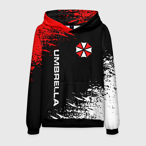Мужская толстовка UMBRELLA CORPORATION / 3D-Черный – фото 1