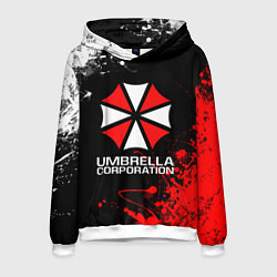 Толстовка-худи мужская UMBRELLA CORPORATION, цвет: 3D-белый