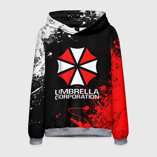 Мужская толстовка UMBRELLA CORPORATION / 3D-Меланж – фото 1