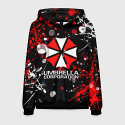 Толстовка-худи мужская UMBRELLA CORPORATION, цвет: 3D-черный