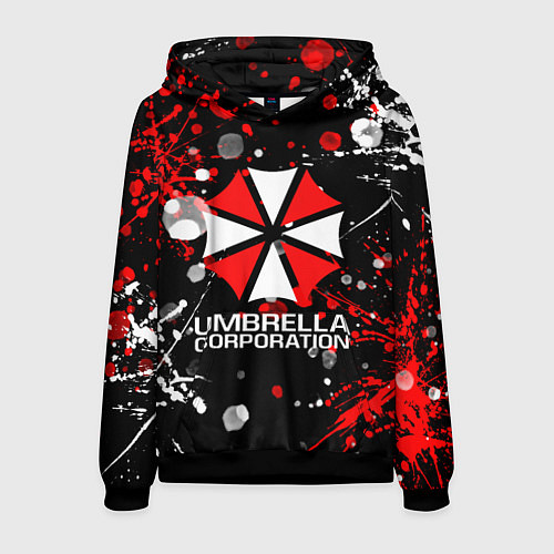 Мужская толстовка UMBRELLA CORPORATION / 3D-Черный – фото 1