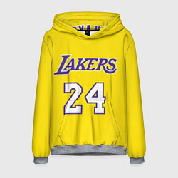 Толстовка-худи мужская Kobe Bryant 24, цвет: 3D-меланж