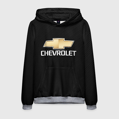 Мужская толстовка CHEVROLET / 3D-Меланж – фото 1