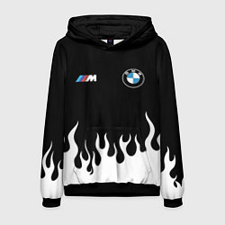 Толстовка-худи мужская BMW БМВ, цвет: 3D-черный