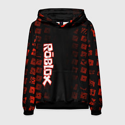 Толстовка-худи мужская Roblox, цвет: 3D-черный