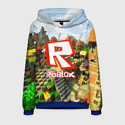 Толстовка-худи мужская ROBLOX, цвет: 3D-синий
