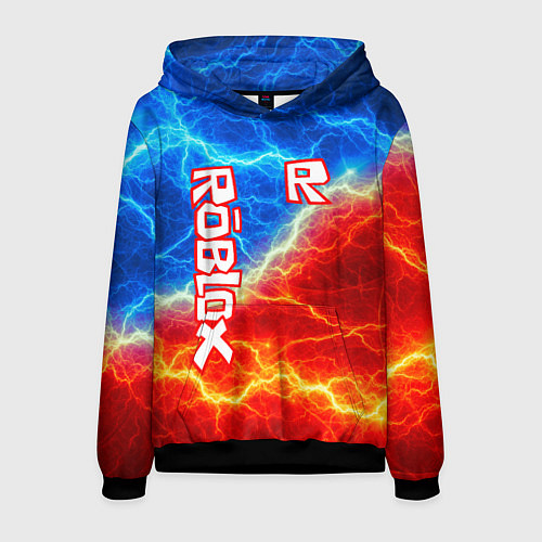 Мужская толстовка ROBLOX / 3D-Черный – фото 1