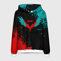 Толстовка-худи мужская DMC, цвет: 3D-белый