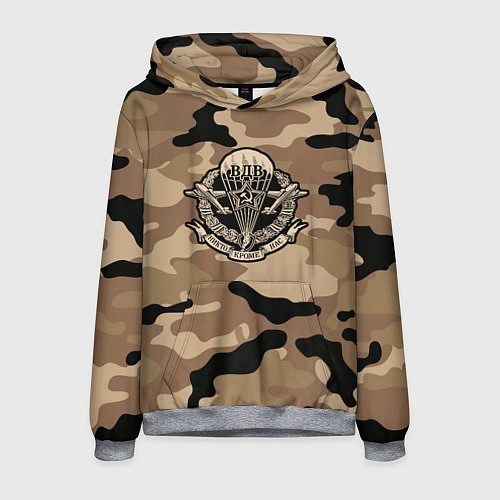 Мужская толстовка ВДВ СССР / 3D-Меланж – фото 1