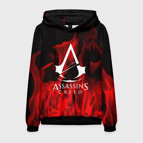 Мужская толстовка ASSASSINS CREED / 3D-Черный – фото 1