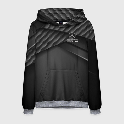 Мужская толстовка Mercedes-AMG / 3D-Меланж – фото 1