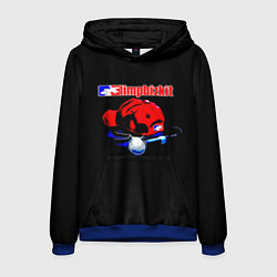 Толстовка-худи мужская LIMP BIZKIT, цвет: 3D-синий