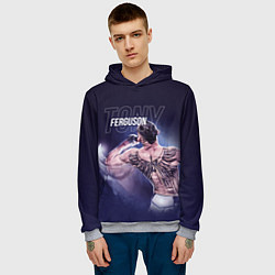 Толстовка-худи мужская Tony Ferguson, цвет: 3D-меланж — фото 2