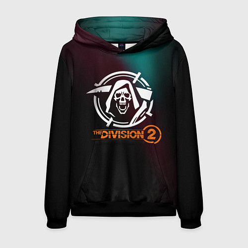 Мужская толстовка The Division 2 Logo / 3D-Черный – фото 1