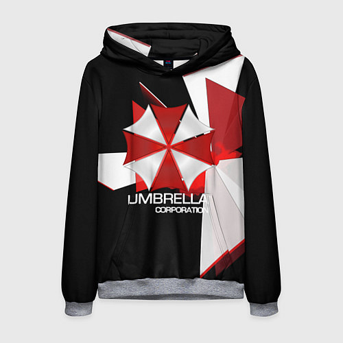 Мужская толстовка UMBRELLA CORP / 3D-Меланж – фото 1