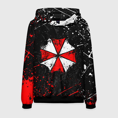 Мужская толстовка RESIDENT EVIL UMBRELLA / 3D-Черный – фото 1