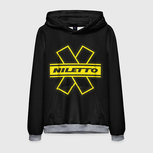 Мужская толстовка NILETTO / 3D-Меланж – фото 1