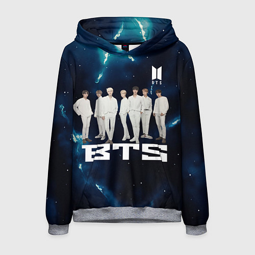 Мужская толстовка BTS / 3D-Меланж – фото 1