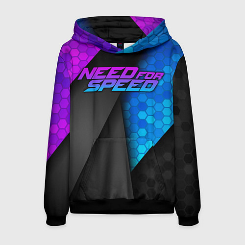 Мужская толстовка Need for Speed / 3D-Черный – фото 1