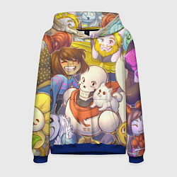 Толстовка-худи мужская UNDERTALE, цвет: 3D-синий