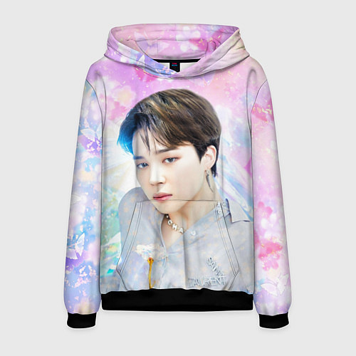 Мужская толстовка БТС 2020 Season Greeting Чимин / 3D-Черный – фото 1