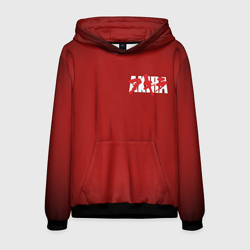 Мужская толстовка Akira / 3D-Черный – фото 1